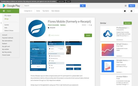 Flores Mobile (formerly e-Receipt) - Apps on Google Play