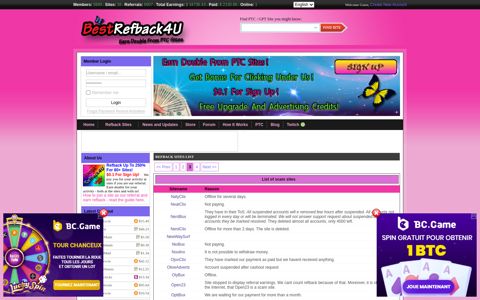 Refback Sites List - BestRefback4U