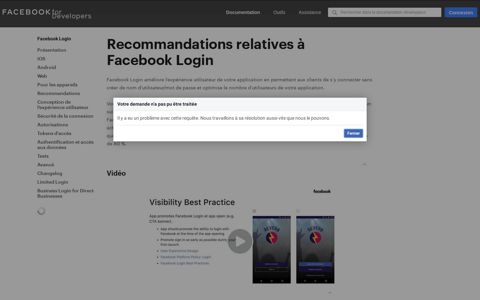 Best Practices - Facebook Login - Facebook for Developers