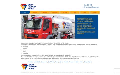 Ellan Vannin Fuels Ltd - Your Local Supplier