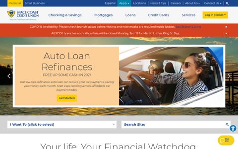 Space Coast Credit Union | Car Loans, HELOC, Mortgage ...