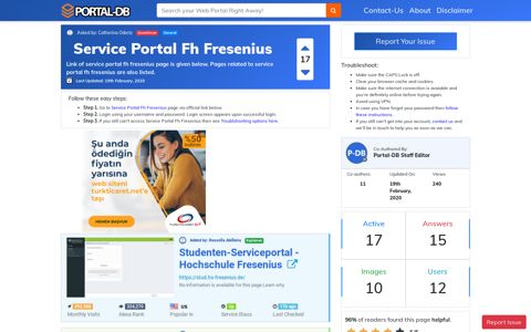 Service Portal Fh Fresenius
