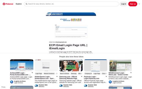 ECPI Email Account - Login To ECPI.edu Email | Ecpi, Student ...