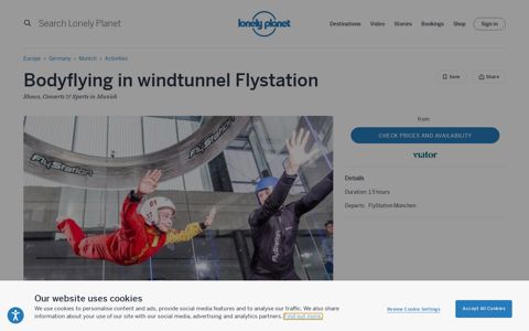 Bodyflying in windtunnel Flystation | Munich, Germany Activities