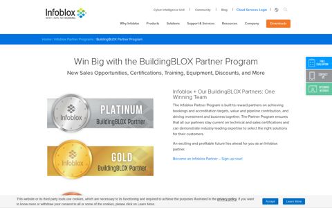 BuildingBLOX Partner Program | Infoblox