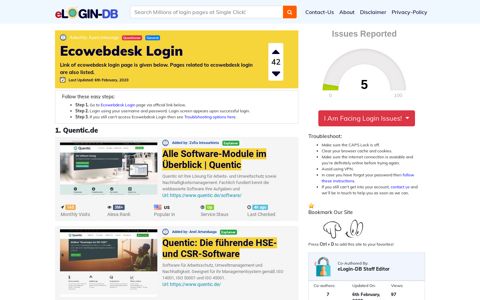 Ecowebdesk Login - A database full of login pages from all over the ...
