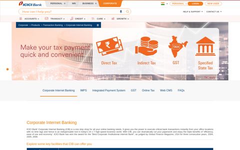 Corporate Banking | Commercial Banking ... - ICICI Bank.com