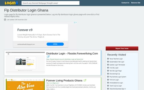 Flp Distributor Login Ghana - Loginii.com