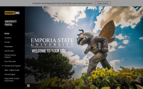 UNIVERSITY PORTAL - Emporia State University