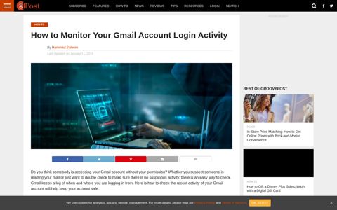 How to Check Gmail Account Login Activity And Prevent ...