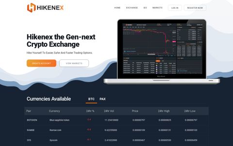 Hikenex Exchange
