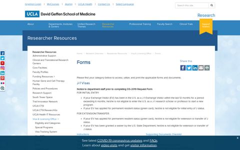 Forms - David Geffen School of Medicine at UCLA