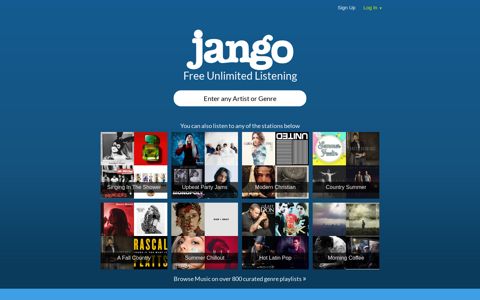 Jango: Free Music Online - Internet Radio