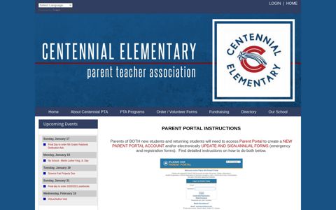 Plano ISD, TX - Parent Portal ... - Centennial Elementary PTA