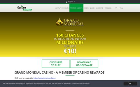 Grand Mondial Casino - Casino Rewards Mobile Member ...