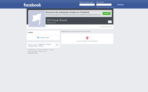 IXO Group Russia - Facebook
