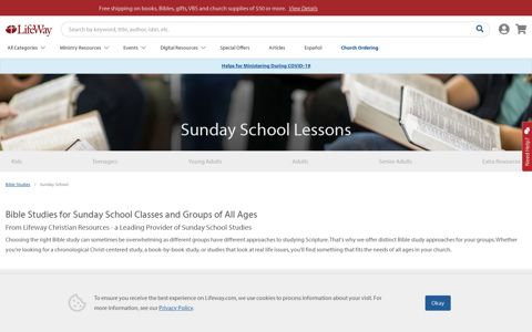 Sunday School Lessons | Sunday School Curriculum | Lifeway