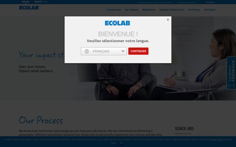 Learn About Our Recruitment Process | Ecolab Careers