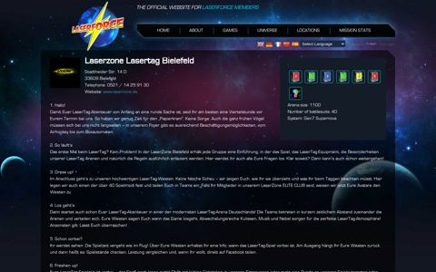 Laserzone Lasertag Bielefeld | iPlayLaserforce