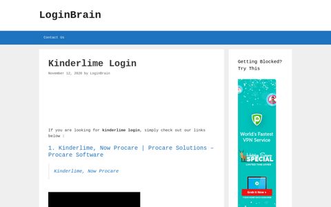 kinderlime login - LoginBrain
