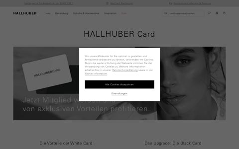 HALLHUBER Card | HALLHUBER