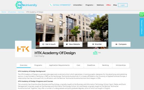 HTK Academy of Design | Profile, Ranking, Fee, Admission ...
