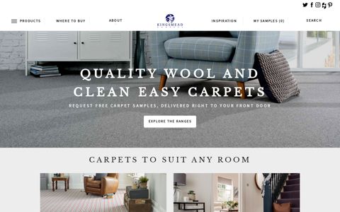 Kingsmead Carpets | Home of wool carpets and Clean Easy ...