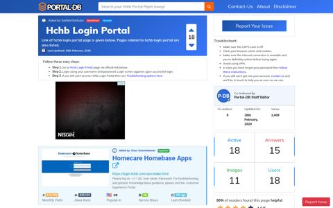 Hchb Login Portal