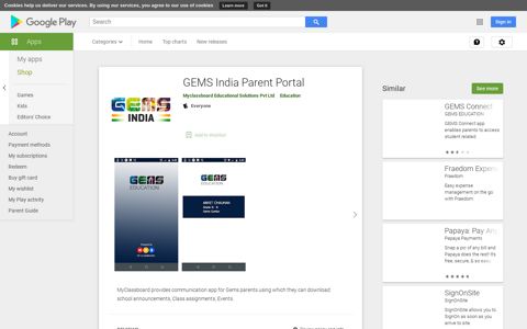 GEMS India Parent Portal - Apps on Google Play