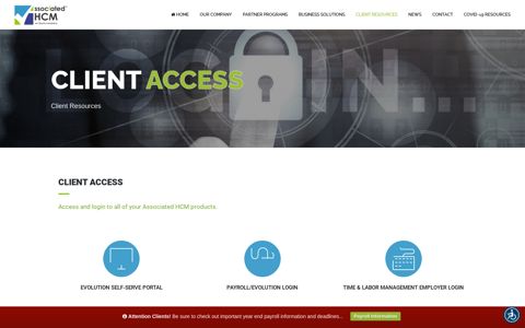 Client Access - Associated HCM