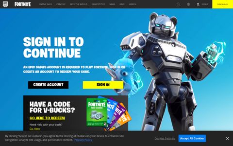 Redeem Your Fortnite Reward Code For an In-Game Item ...