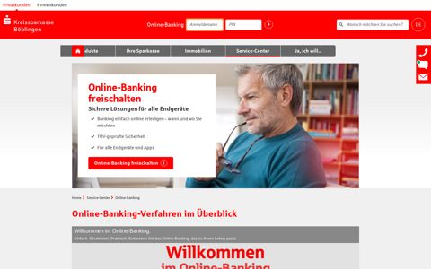 Online-Banking | Kreissparkasse Böblingen