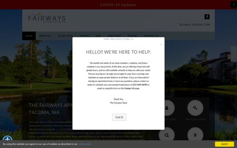 Tacoma Washington Apartments for Rent | The Fairways