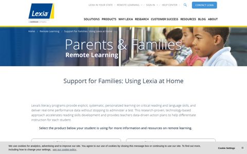 Support for Families: Using Lexia at Home | Lexia Learning