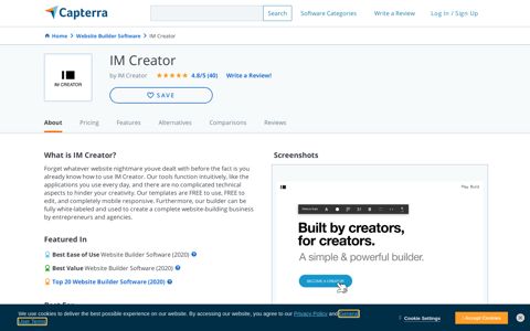 IM Creator Reviews and Pricing - 2020 - Capterra