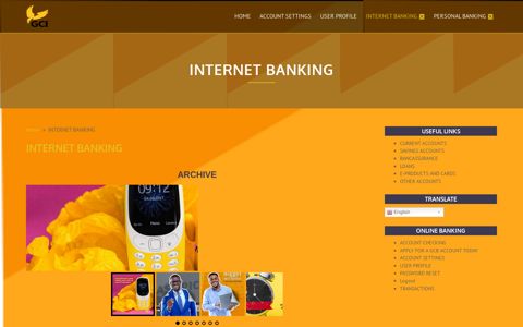 INTERNET BANKING – GCB Bank Limited