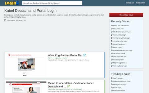Kabel Deutschland Portal Login