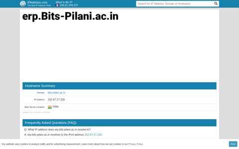 ▷ erp.Bits-Pilani.ac.in : Home | ERP Division | BITS Pilani ...