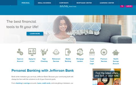 Personal Banking in Missouri | Jefferson Bank