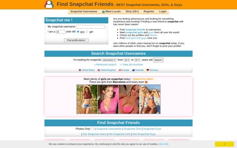 Find Snapchat Friends | BEST Snapchat Usernames, Girls ...