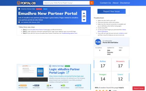 Emudhra New Partner Portal