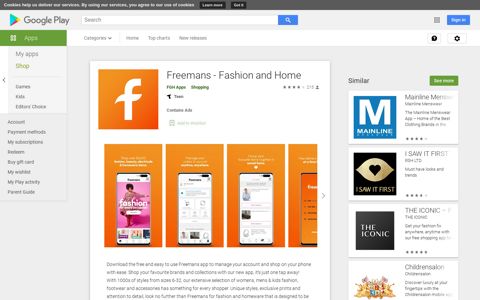 Freemans - Fashion and Home - Apps on Google Play
