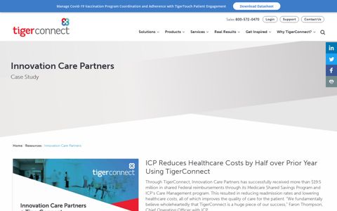 Innovation Care Partners | Case Study | TigerConnect