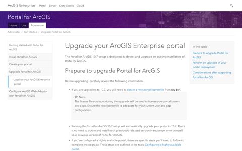 Upgrade your ArcGIS Enterprise portal - IIS Windows Server