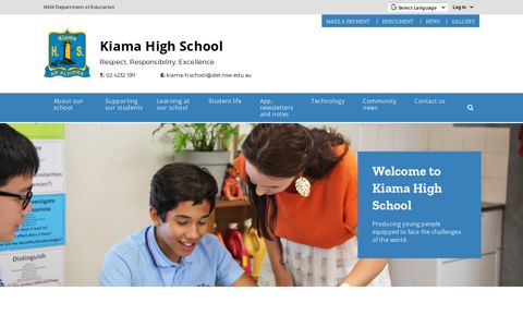 Kiama High School: Home