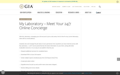 My Laboratory - GIA