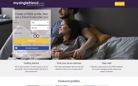 MySingleFriend - Online Dating - Home Page