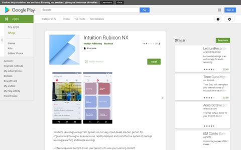 Intuition Rubicon NX - Apps on Google Play