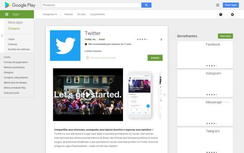 Twitter – Apps no Google Play