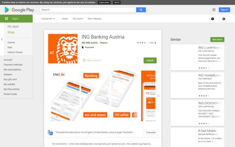 ING Banking Austria - Apps on Google Play